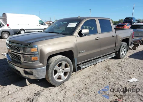 2014 Chevrolet Silverado 1500 1Lt z USA, uszkodzony, nr VIN 3GCUKREC2EG485974